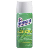 Solarcaine Burn Relief Aloe Extra Aerosol Spray - 4.5 Oz